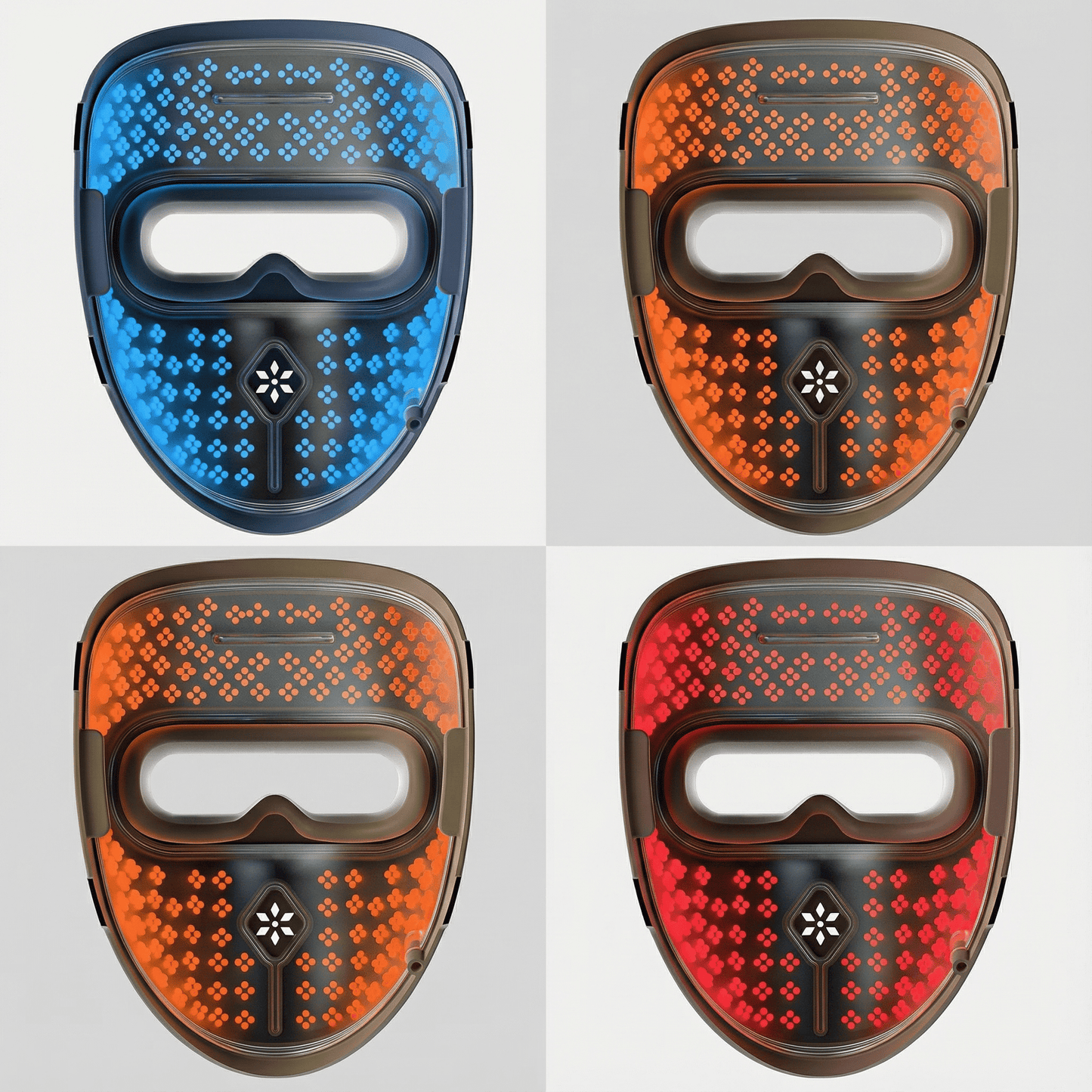 SkinForge Pro LED face and neck mask with red light therapy for anti-aging and collagen boost